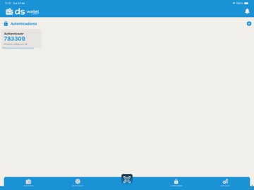 DSWallet iPad screenshot