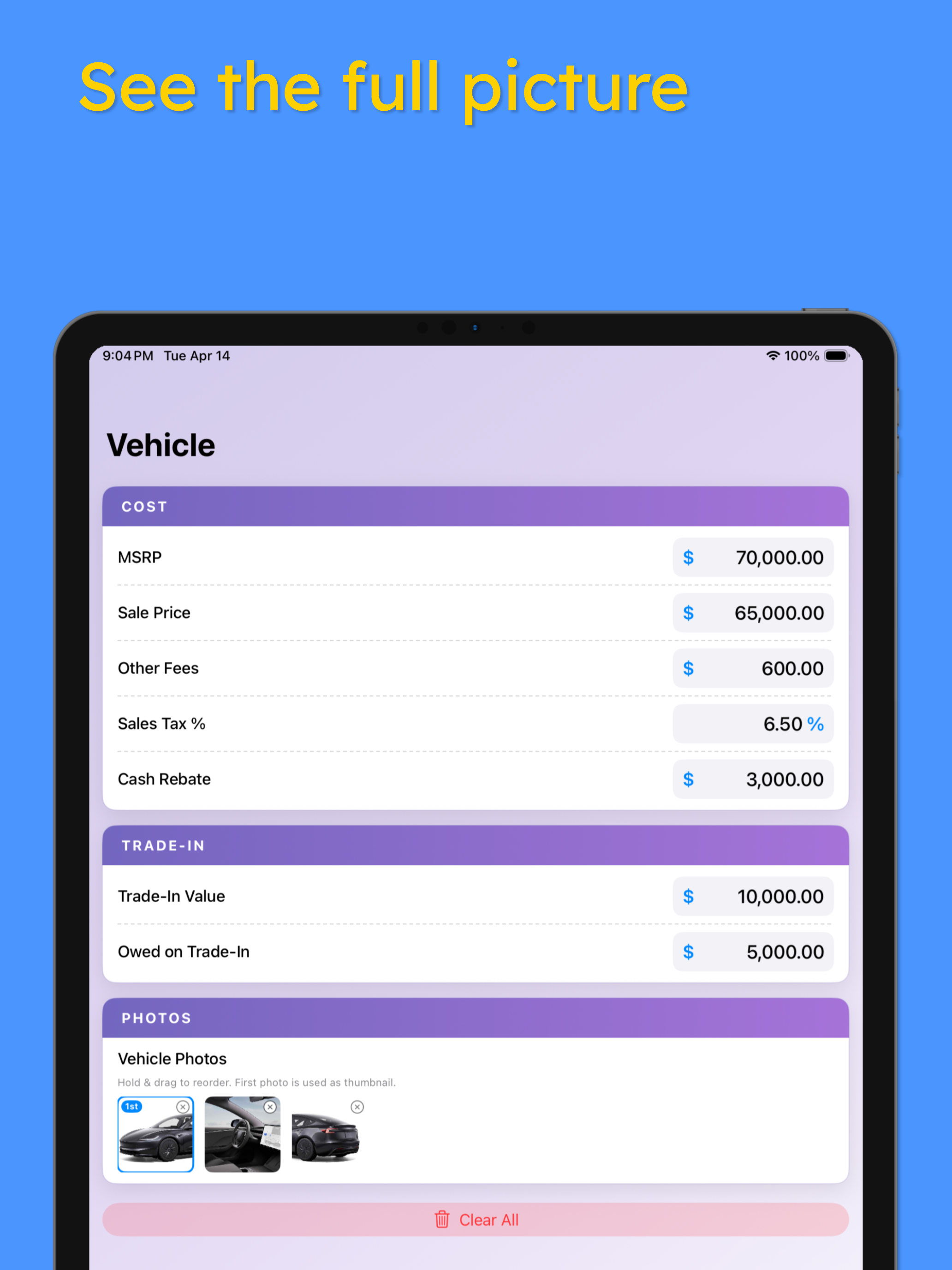 Car & Auto Payment Calculator screenshot 12