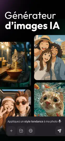 Capture d'écran de ChatOn・Chatbot IA En Français sur iPhone 3