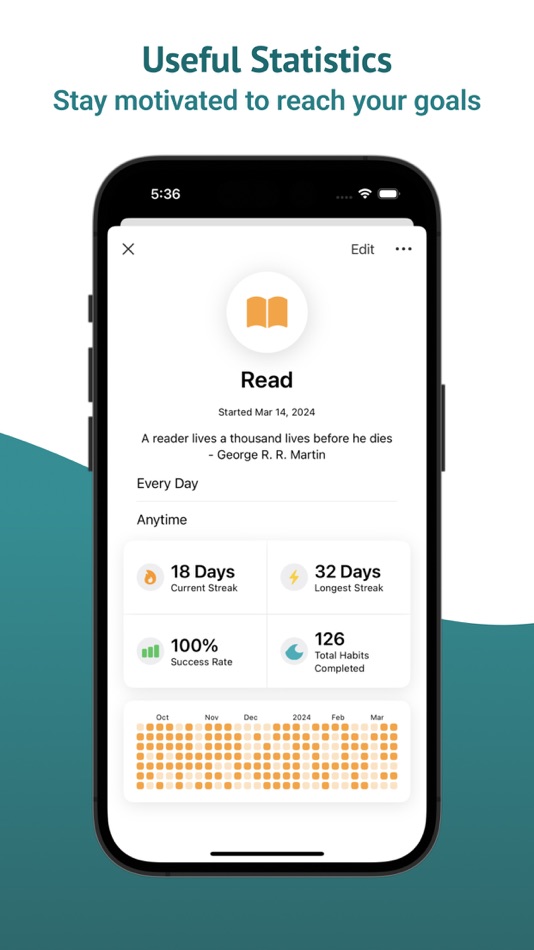 #7. Habit Tracker - RippleEffect (iOS) 由: Lina Campagnaro
