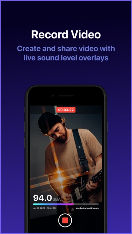 Decibel dB Sound Meter Ultra screenshot-4