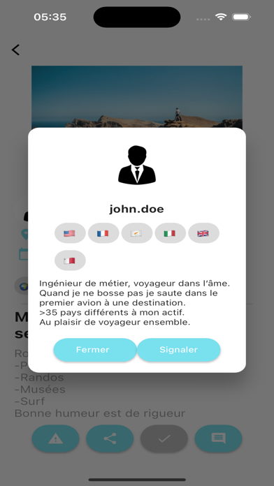 Voyageons Ensemble Screenshot