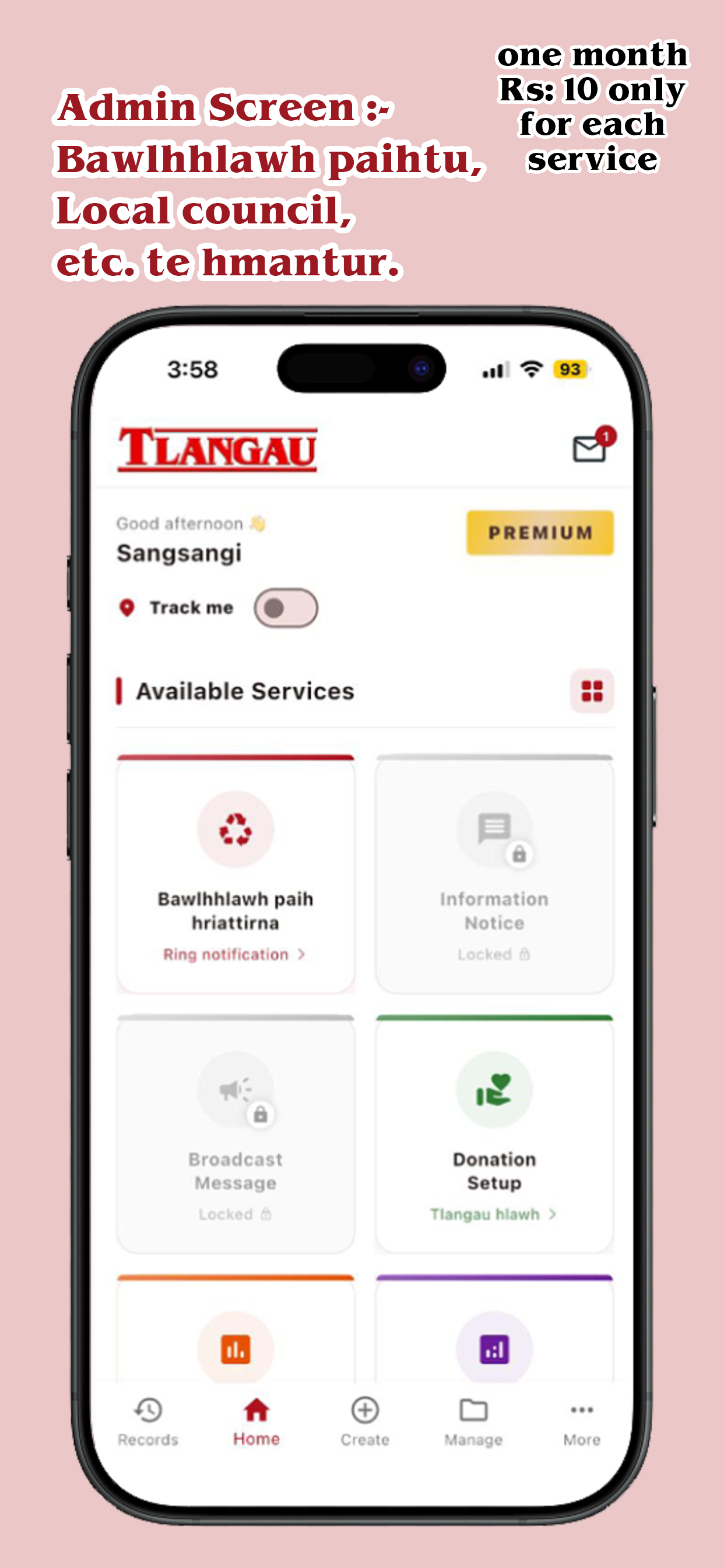 Tlangau App : Waste Management screenshot 3