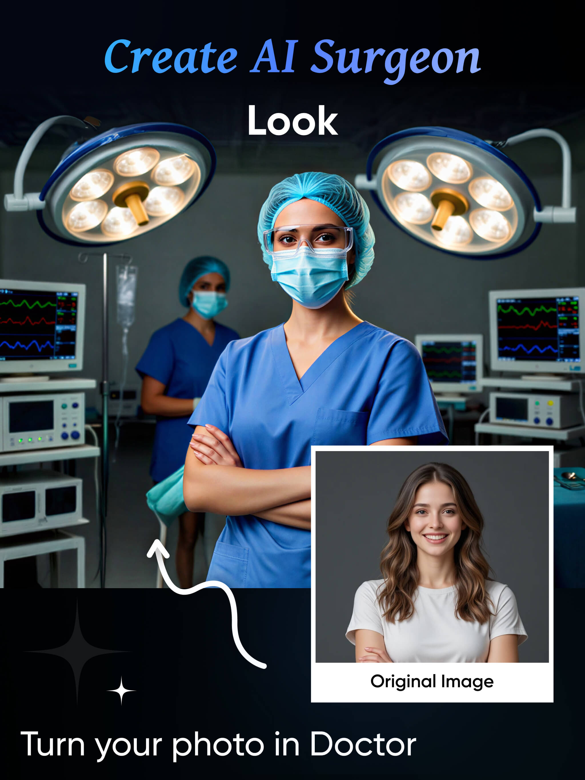 AI Doctor Suit Photo Montage