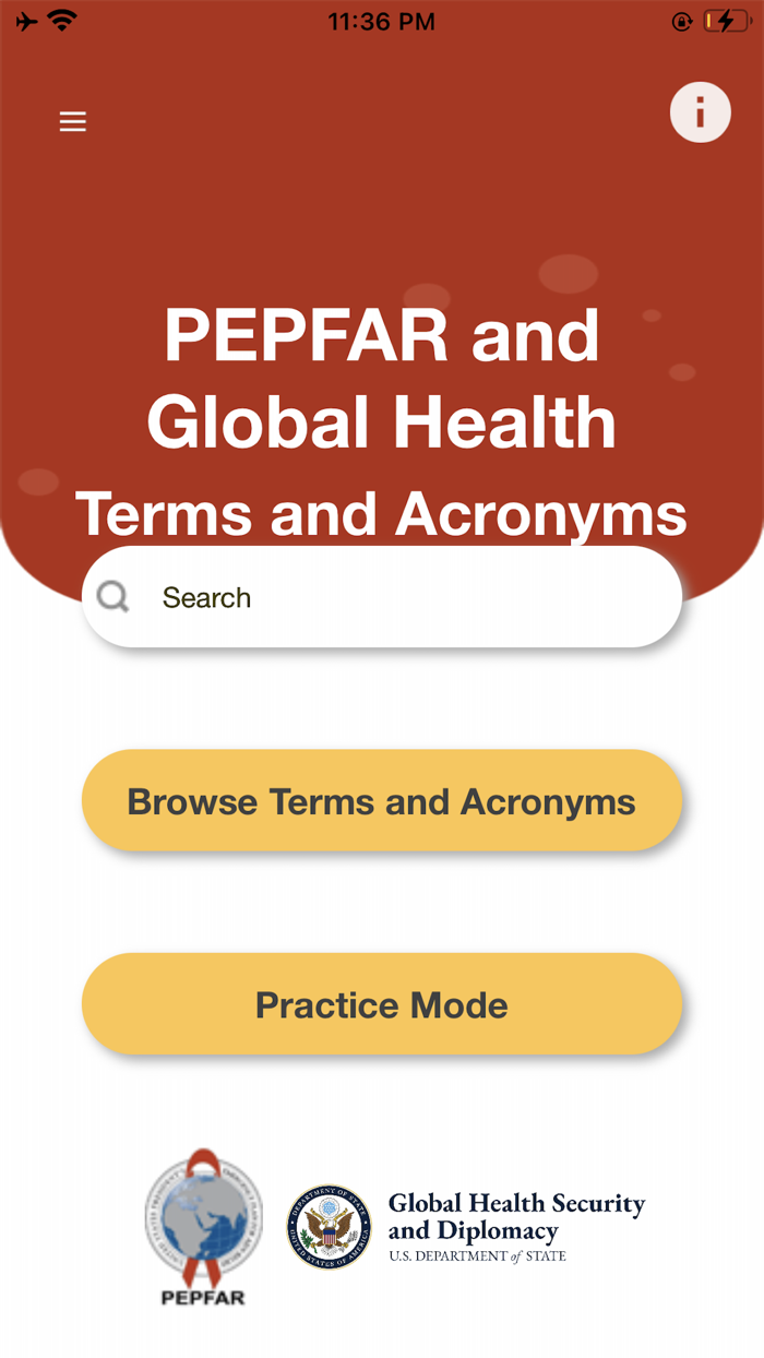 PEPFAR and Global Health Terms