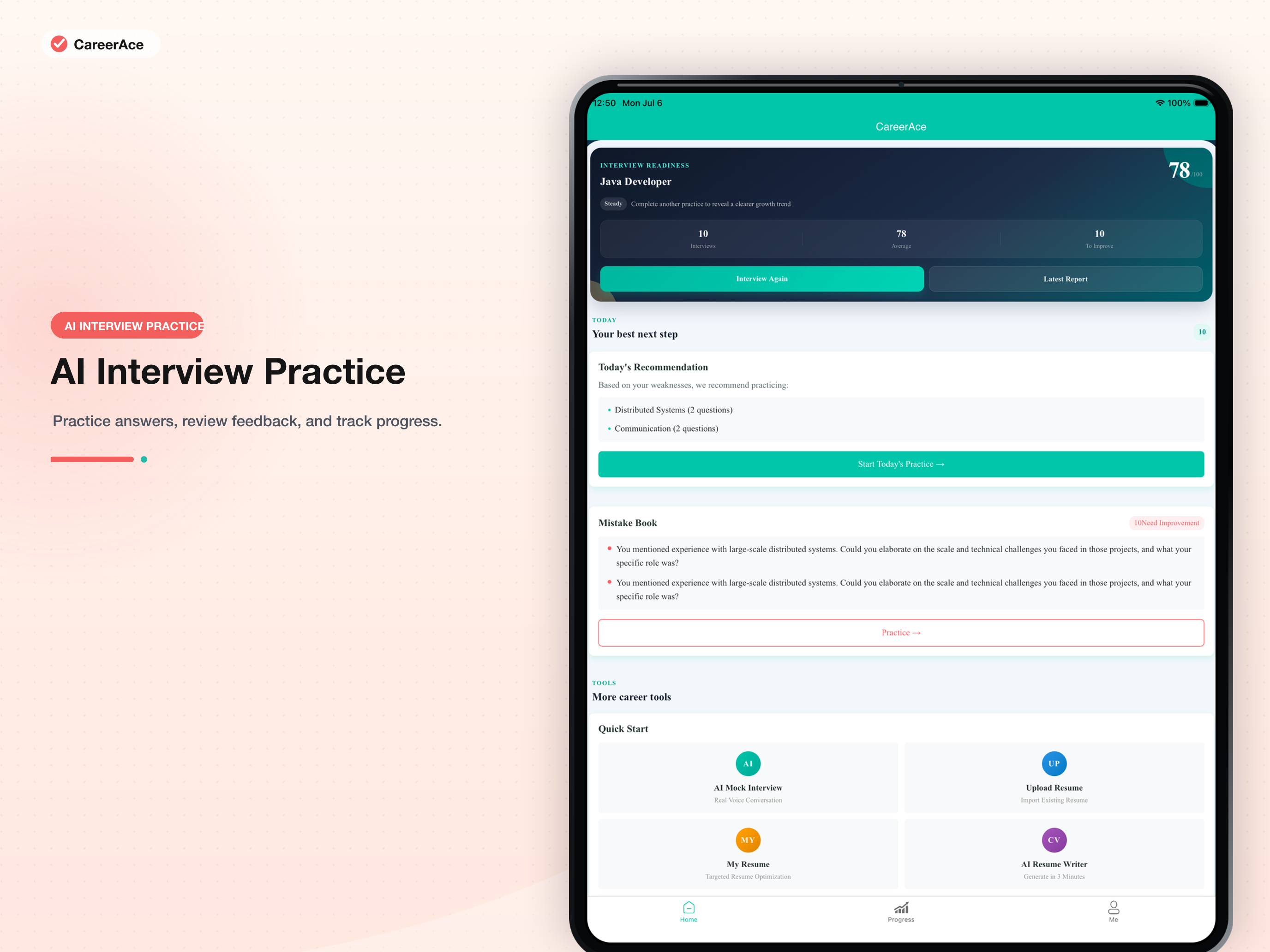 CareerAce: AI Interview Prep screenshot 10