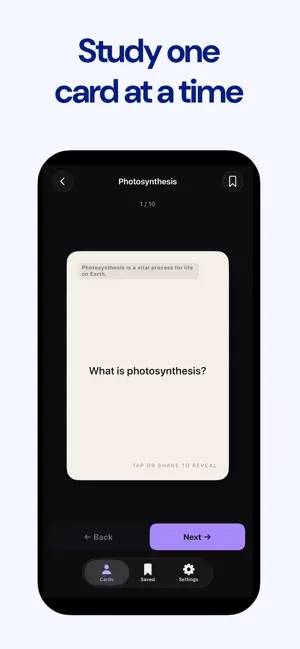 Flashcard Gen screenshot 2