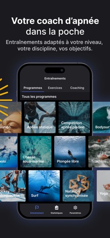ApneaCoach: Entraînement Apnée screenshot