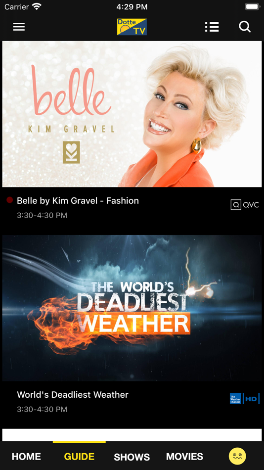 #3. DotteTV (iOS) 由: TiVo Platform Technologies LLC