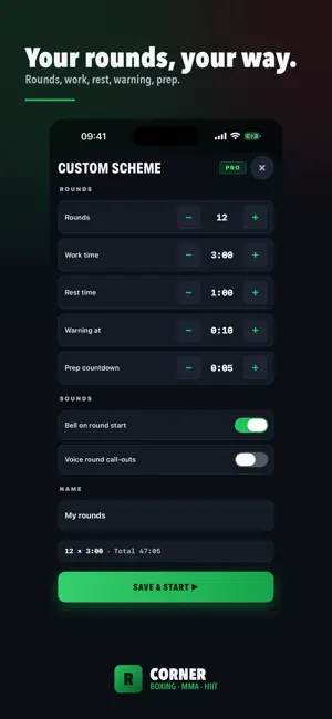 Corner: Boxing Round Timer screenshot 4