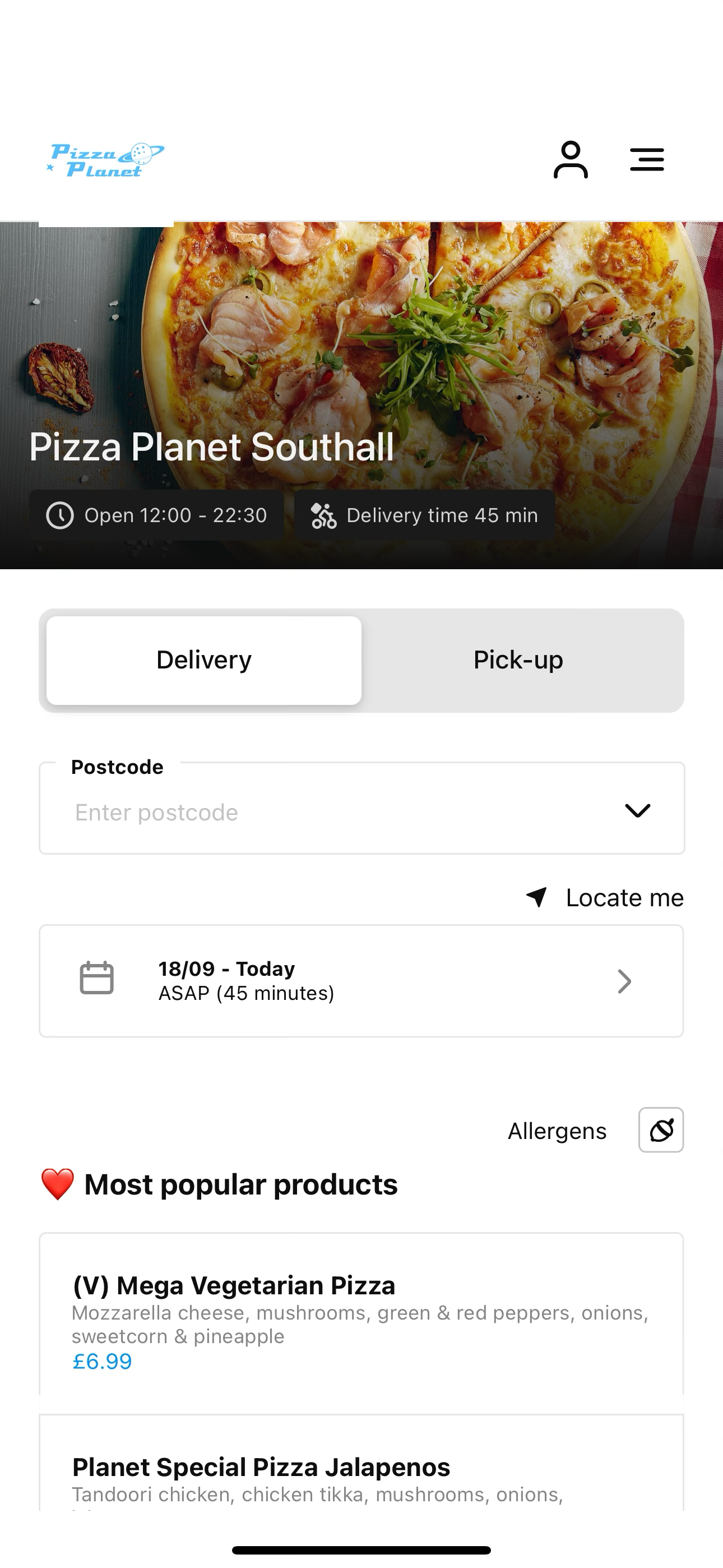 Pizza Planet Southall screenshot 3