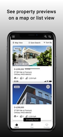 California Home Navigator iPhone screenshot
