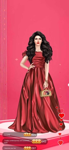 Girl Fashion Makeover Game iPhone screenshot
