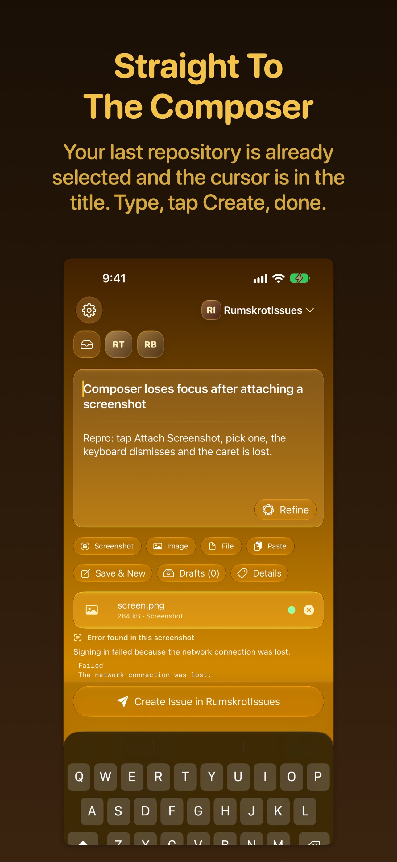 Screenshot 1 of Rumskrot Issues