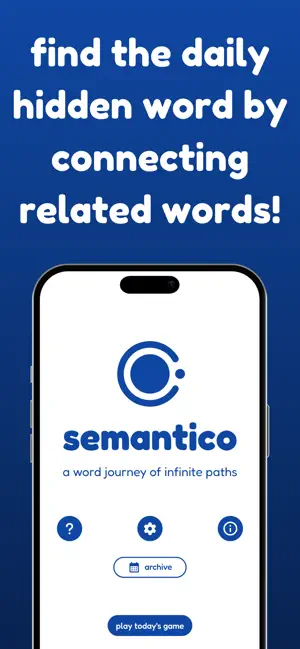 Semantico - Word Game screenshot 1