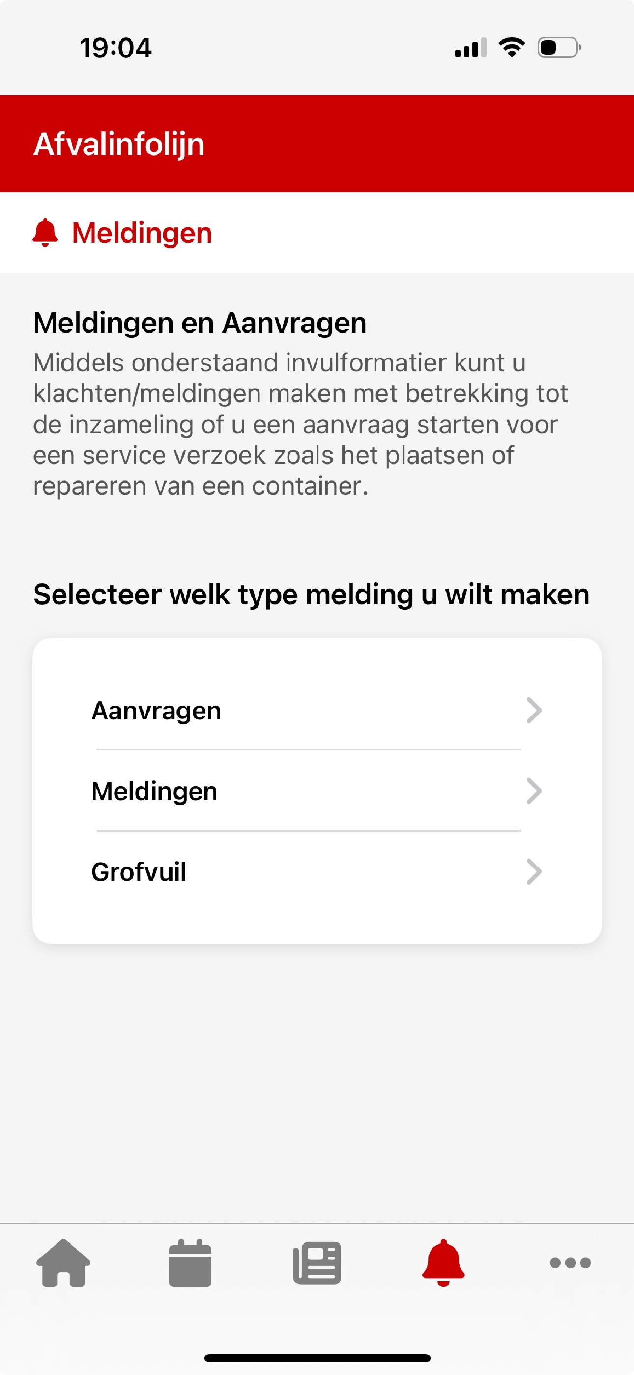Afvalinfolijn