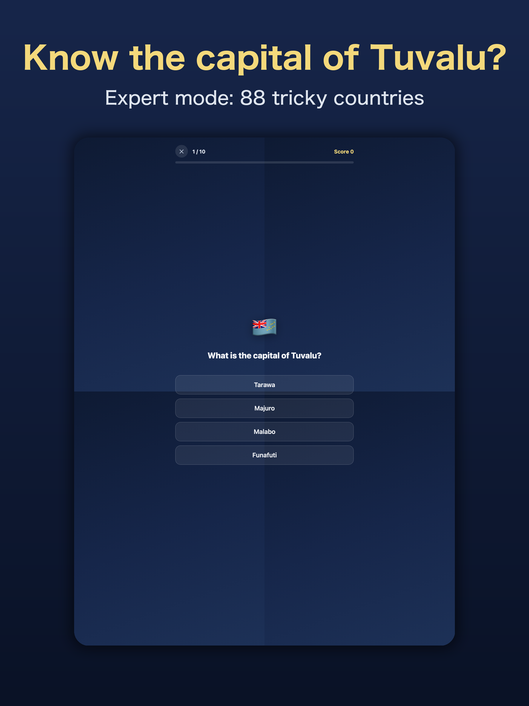 Capital Master: World Quiz screenshot 10