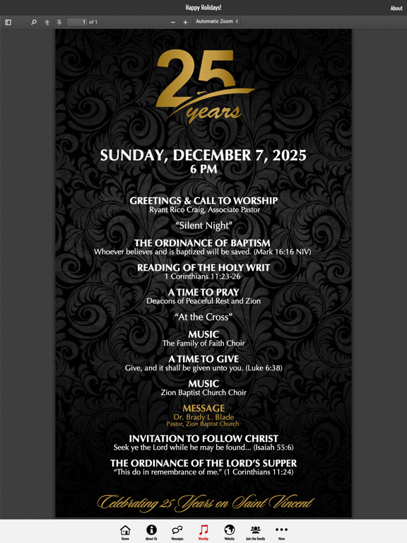 Screenshot #6 pour Peaceful Rest Baptist Church