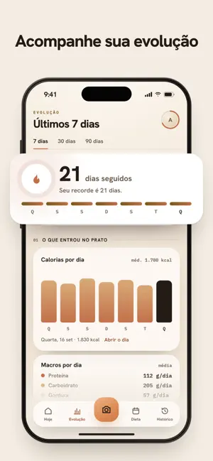 Calju: Contador de Calorias screenshot 3
