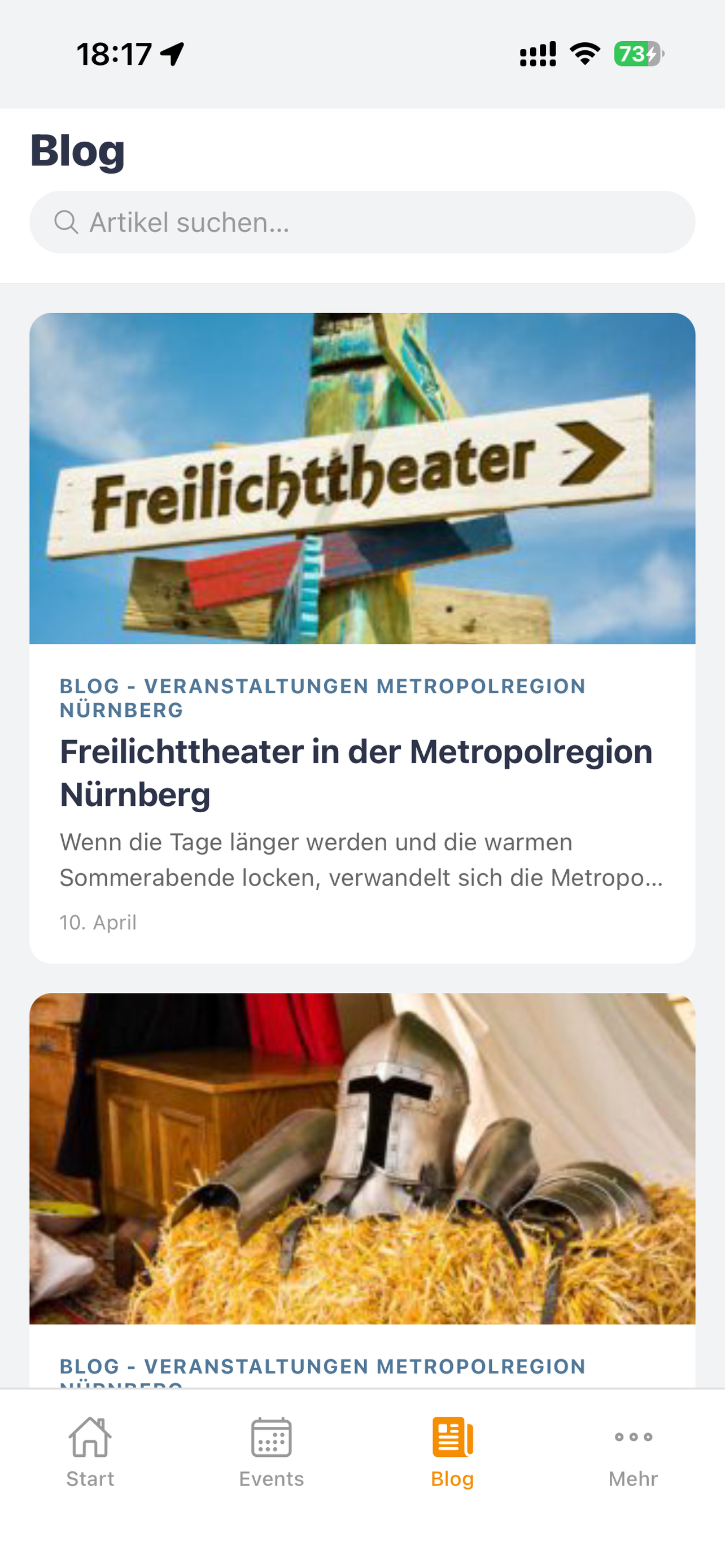 Eventkalender Franken