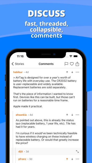 Screenshot #2 pour Octal for Hacker News