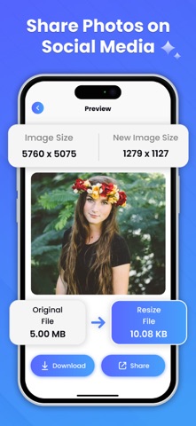 AI Photo Compressor & Resizer screenshot