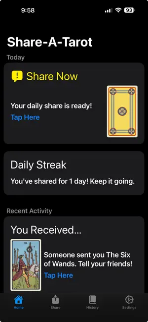 Share-A-Tarot screenshot 4