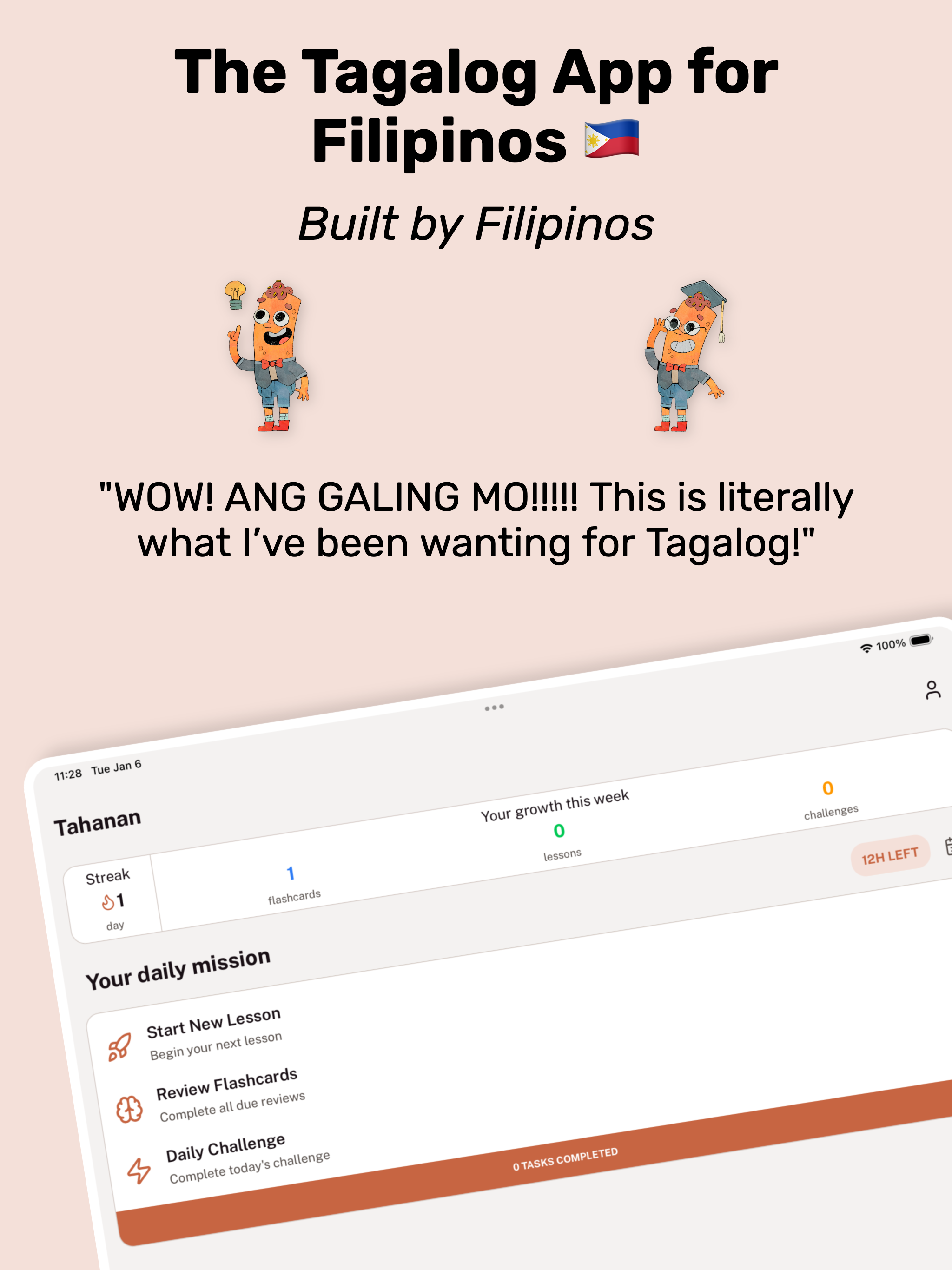 Tahanan: Learn Tagalog