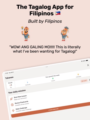 Tahanan: Learn Tagalog iPad screenshot 1