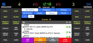 Field Hockey Scorebook+ screenshot