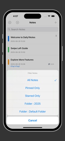 Daily One Notes-Diary Notebook Screenshot 3 of 9