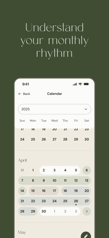 Ahlya: Cycle Syncing App screenshot