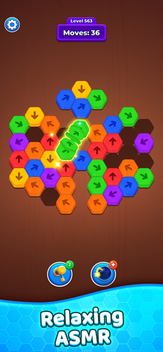 Hexa Block Out Screenshot 2 of 7
