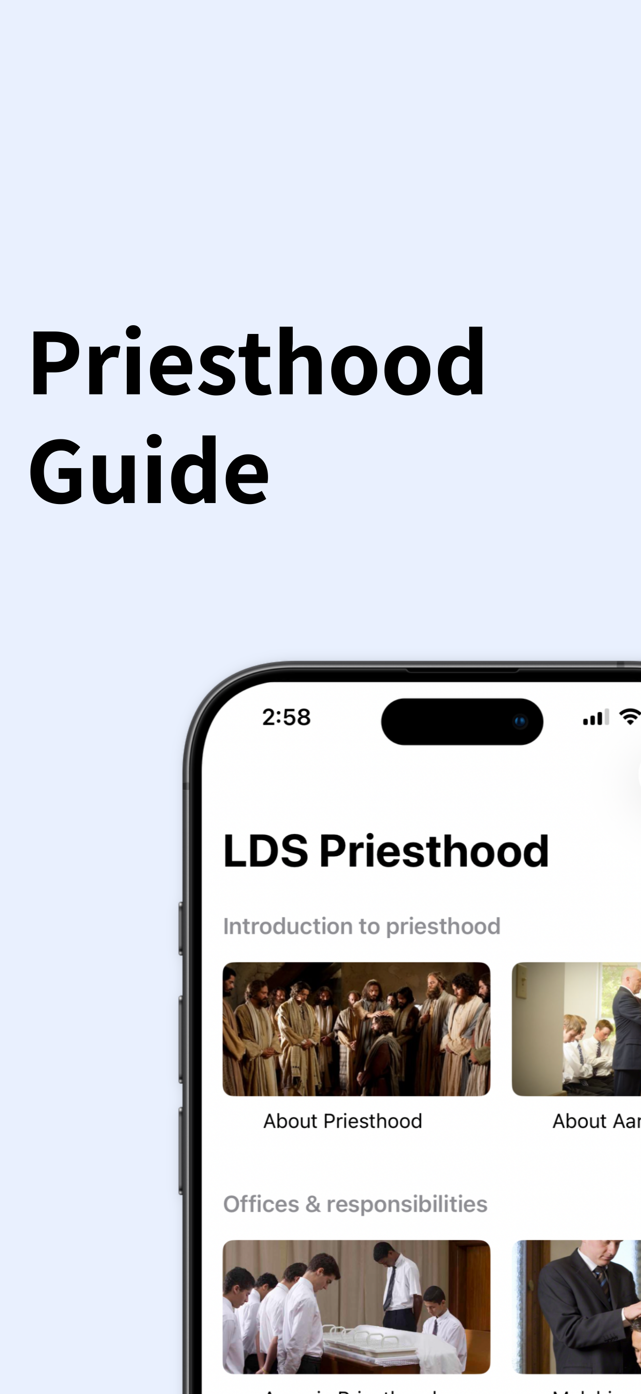 LDS Priesthood: Ordinances