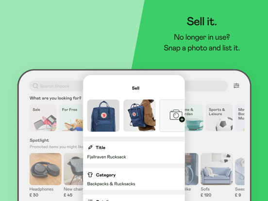Screenshot #6 pour Shpock: Buy & Sell Marketplace