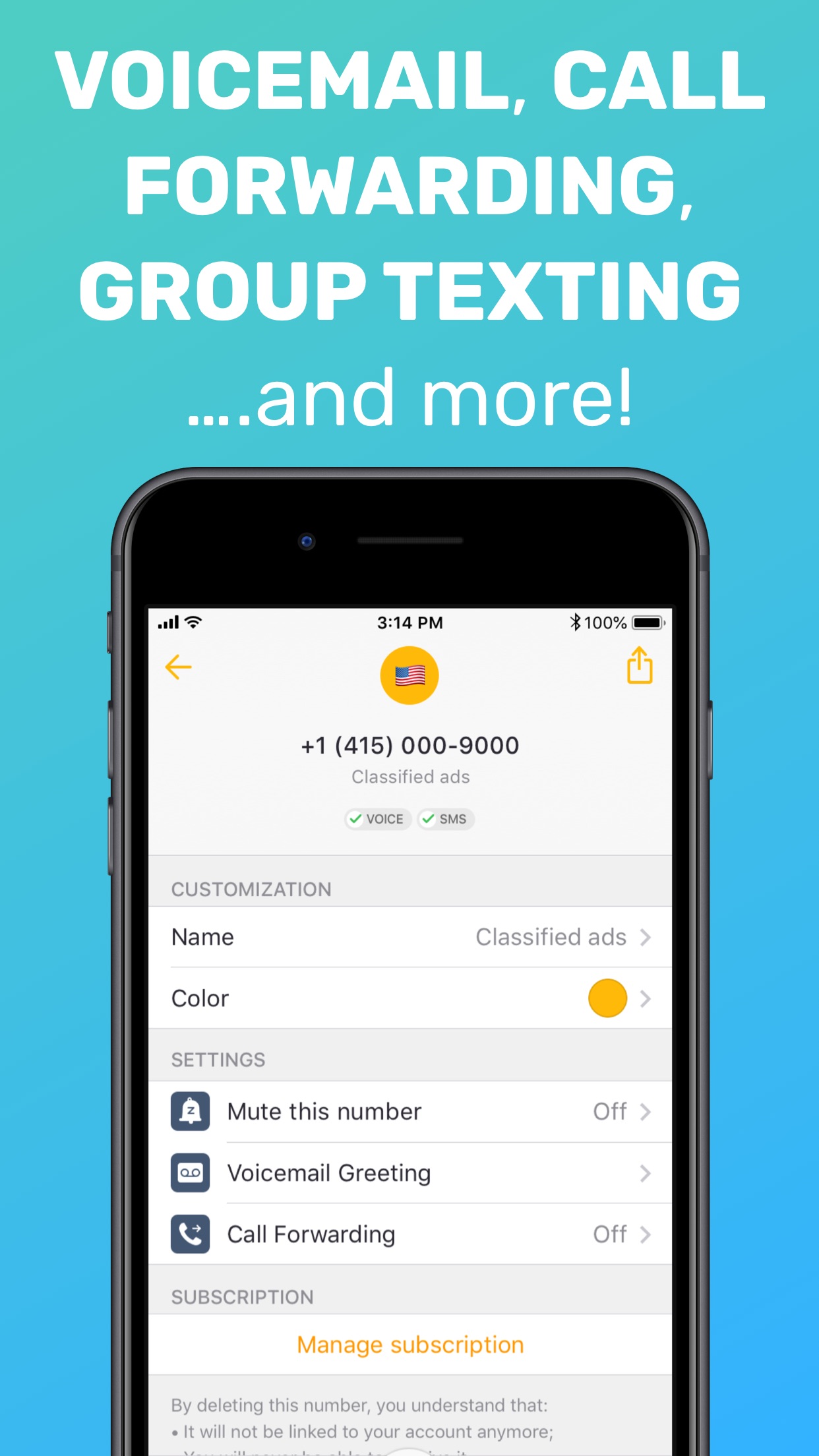 Screenshot 4 of Free Tone - Calling & Texting