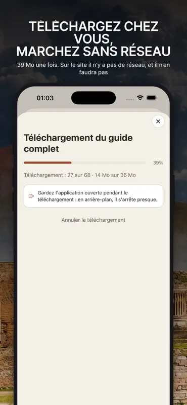 Tessera : audioguide Pompéi screenshot 7 of 10