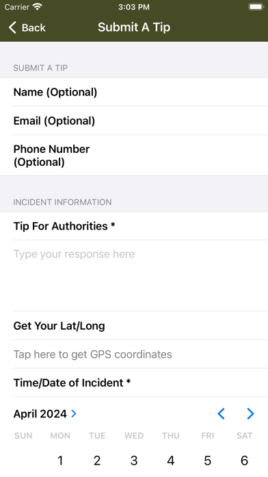 Marion County Sheriff’s Office Screenshot