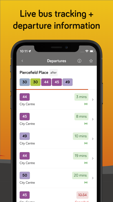 Cardiff Bus iPhone screenshot 4 - Travel app