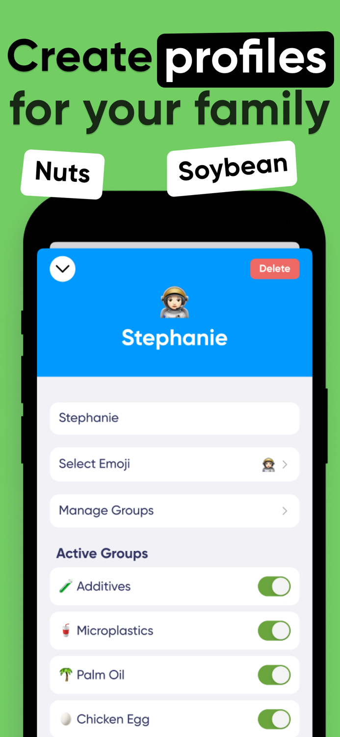 Allergy and Food Scanner Nosher