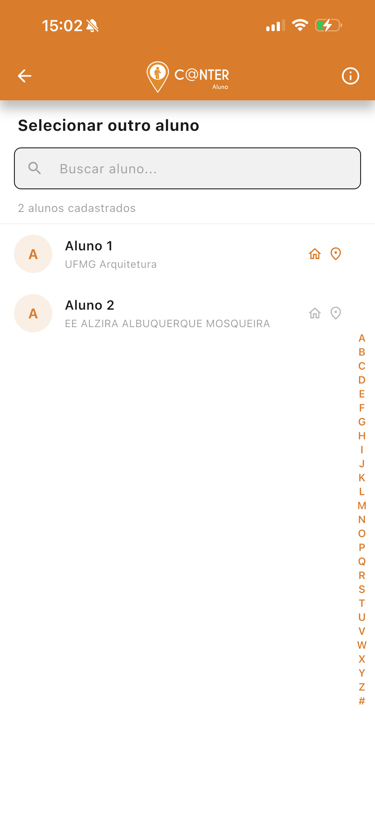 CANTER Aluno screenshot 5