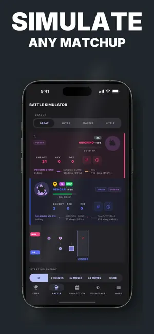 BattleFlow: PoGo PvP & IV screenshot 3