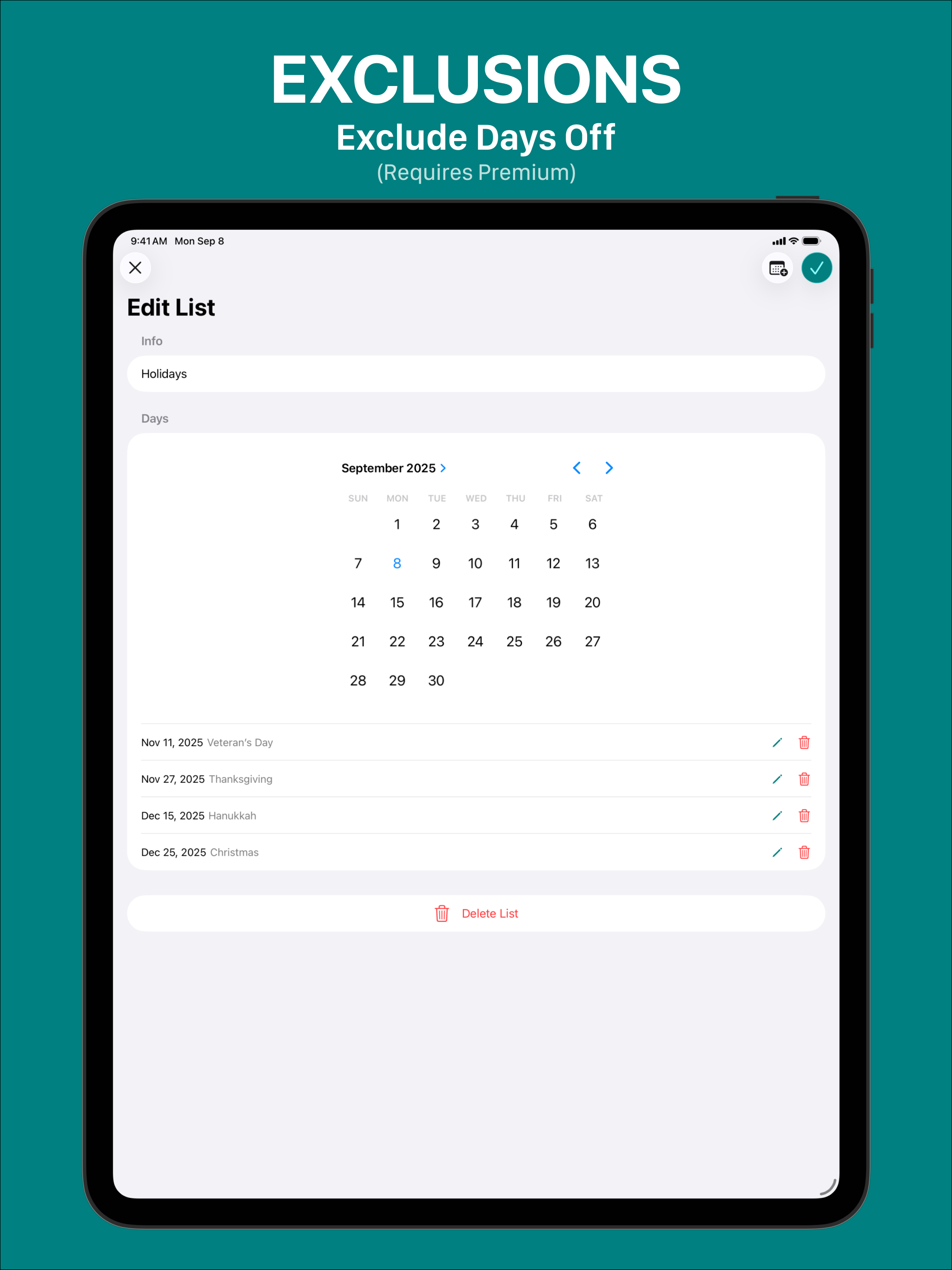 School Days Counter & Widget