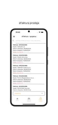 eFaktura - spajalica screenshot