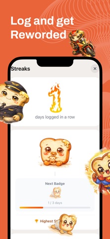 Toast - Calorie Journal screenshot