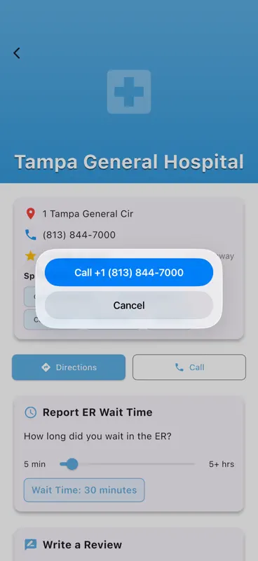 ER Wait Time - Emergency Wait screenshot 2 of 5