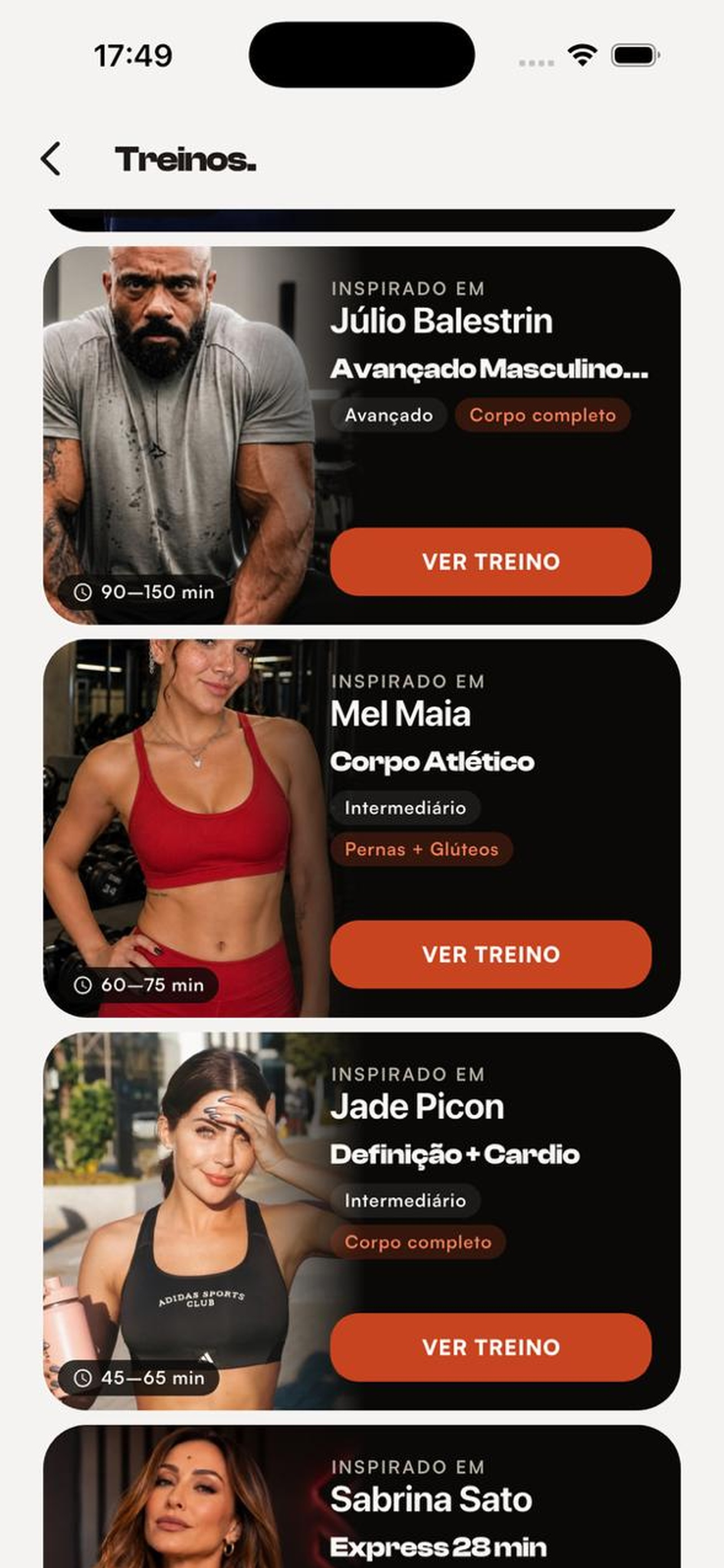 Jornada Performance screenshot 3