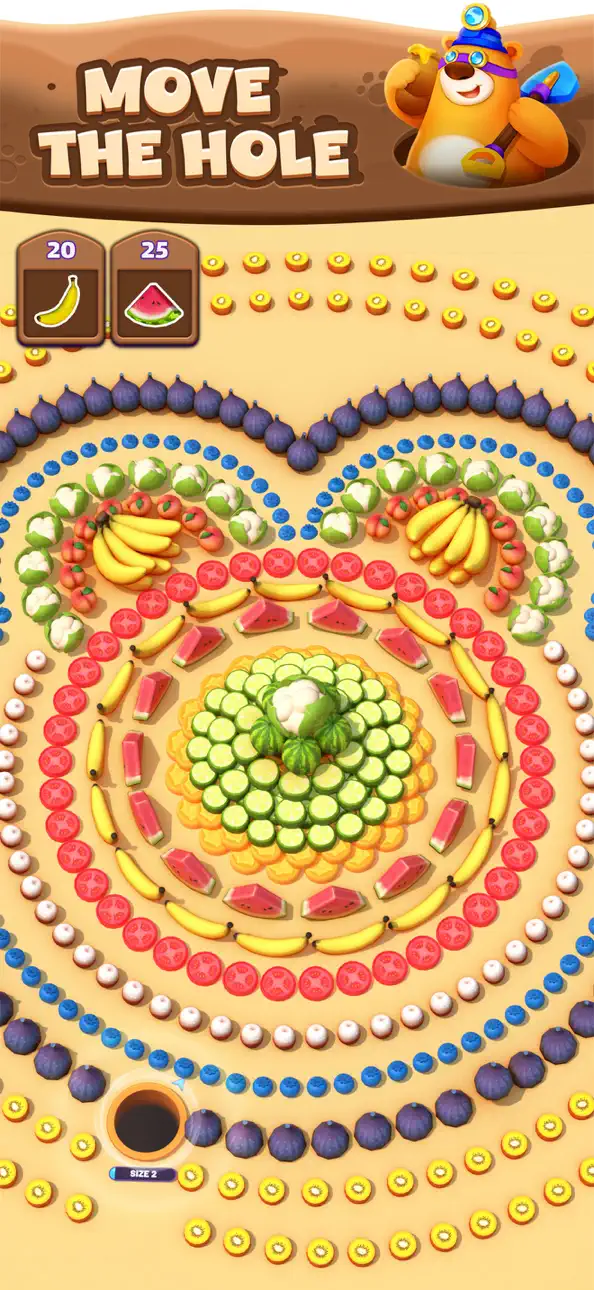 Hole Em All: Collect Master Hack screenshot 1 - iOS game interface