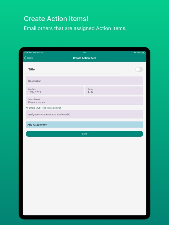 Lean Pareto Chart Rpt iPad screenshot 6 - Productivity app