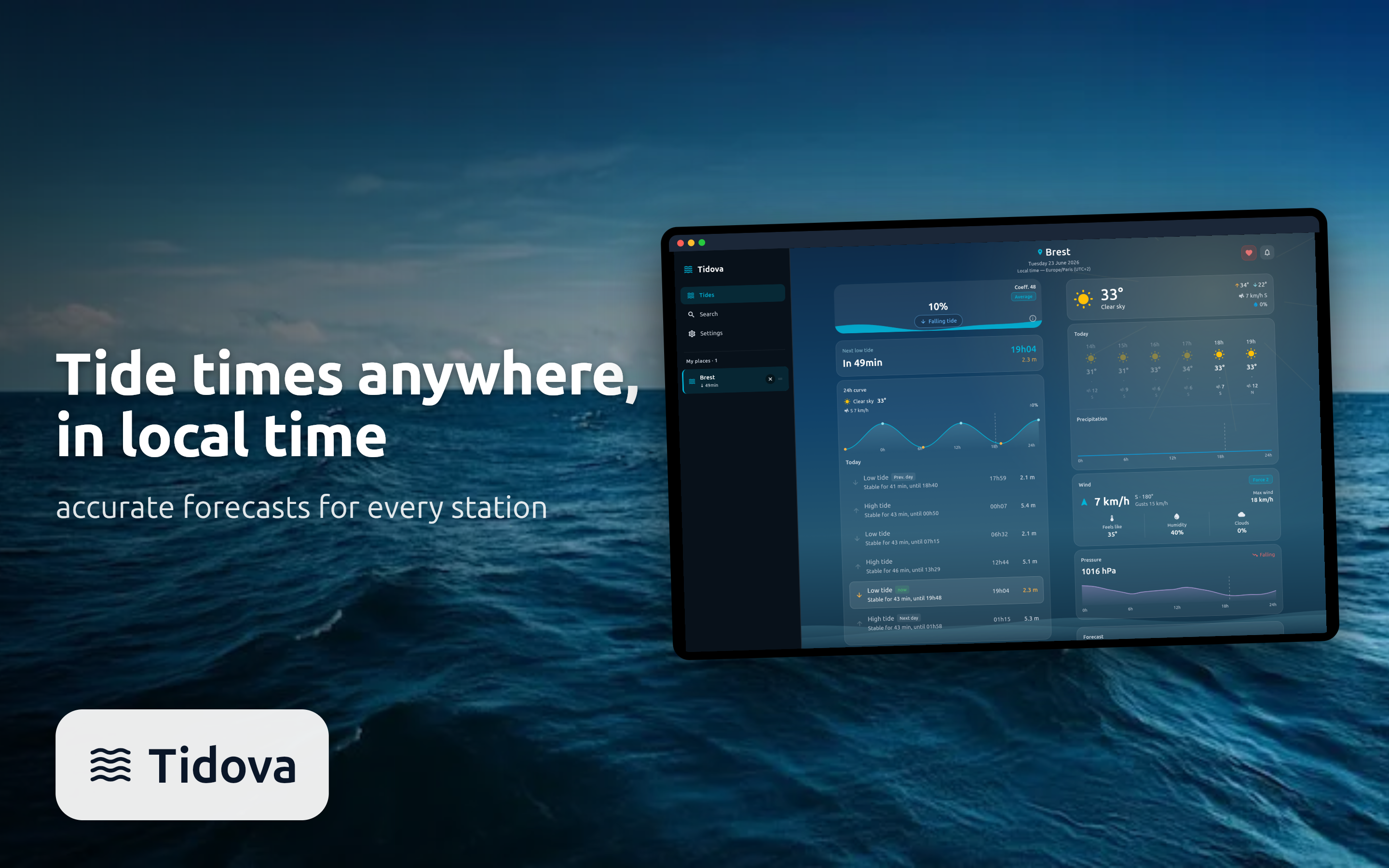 Tidova: Tides Fishing & Beach screenshot 15